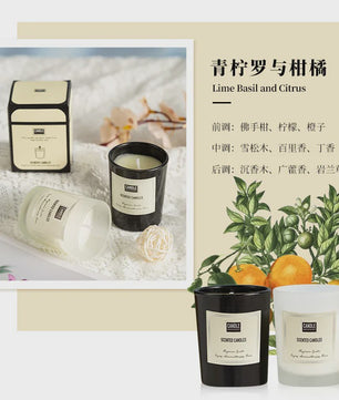 Geurkaars met Plantenextract - Aromatherapie & Luchtzuivering voor Huis en Slaapkamer