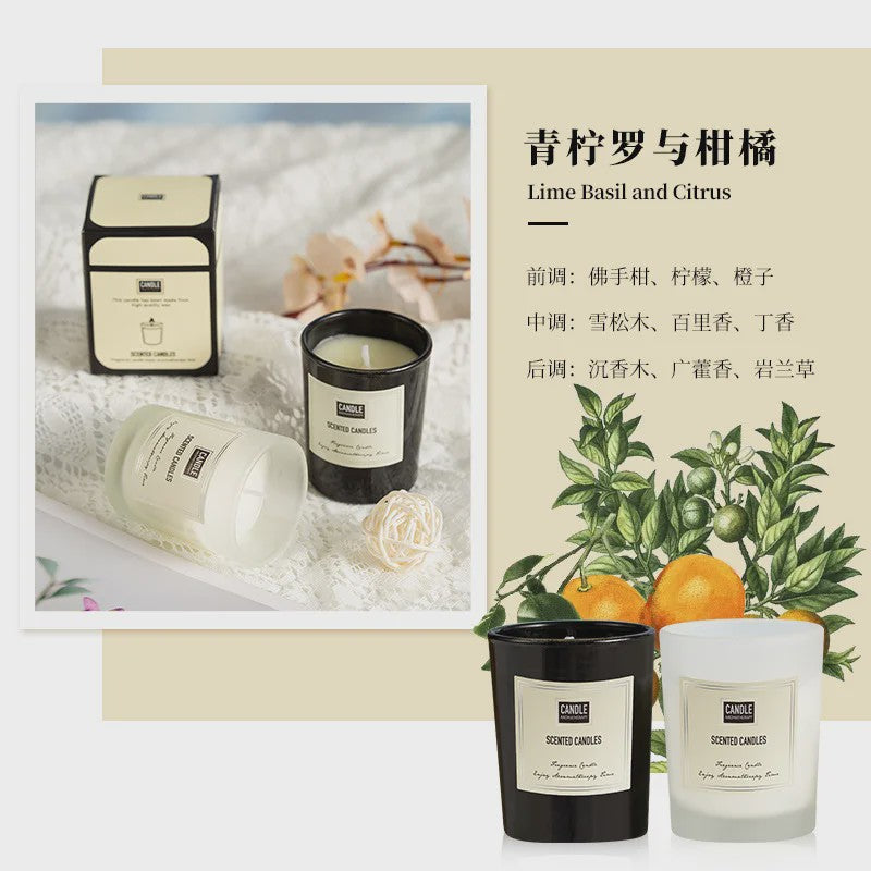 Geurkaars met Plantenextract - Aromatherapie & Luchtzuivering voor Huis en Slaapkamer