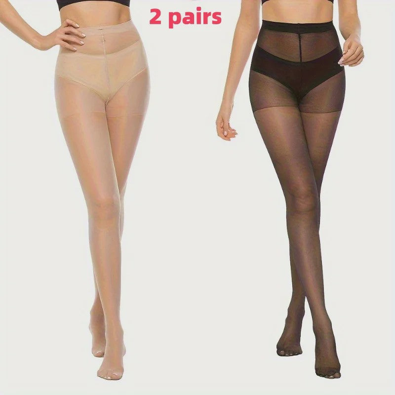 Dames Pantyhose & Leggings: 2/5/8/10 Paar - Zijdezacht, Anti-Haak, Ademend & Ultra-Dun