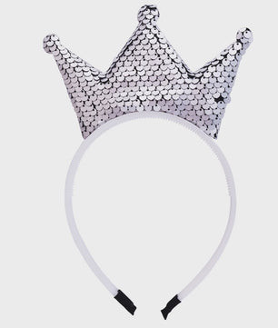 Crown Headband Sequins Hair Bands Women Girls Hair Accessories for Birthday Party Favors Hair Decoration Supplies