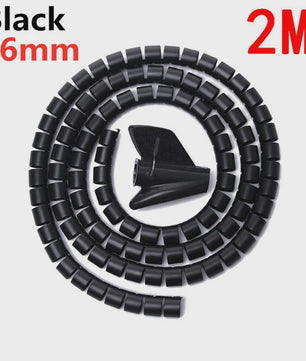 Flexibele Kabel Organizer Spiraal Beschermer - 2M/1M Lengte, 10mm/16mm Diameter