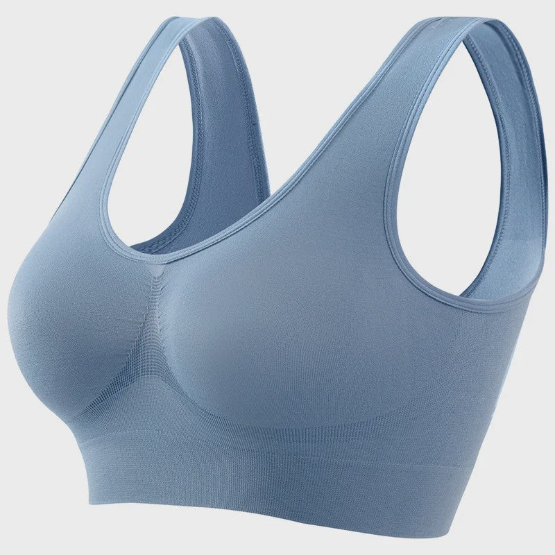 Naadloze Push-Up Sport BH - Ademende Bralette zonder beugel, Crop Top Lingerie voor Dames (S-5XL)