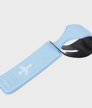 Set van 2 Draagbare Bagagelabels - Stevige Kleuren Kofferhangers voor Reizen