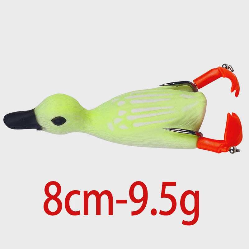 Realistische Eenden Vissen Lokaas - 8.5cm, 12g - Perfect voor Baars, Karper & Snoek