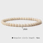 Natuursteen Armband met Kwarts, Kattenoog, Jades & Aquamarijn Kralen - Stretch Bangle voor Dames & Heren