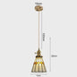 Vintage Kleurrijke Hanglamp - Luxe Decoratie voor Restaurant & Bar