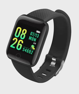 Smartwatch voor Heren & Dames: Fitness Tracker, Bericht Notificaties & Meer - Elektronisch Polshorloge