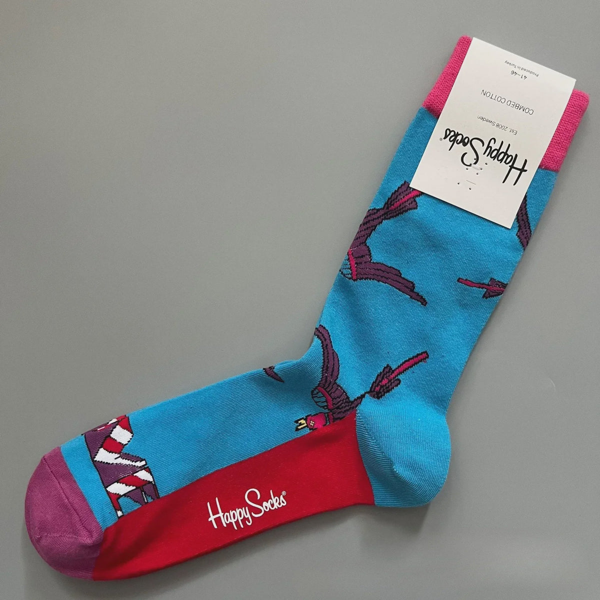 Happy Socks Heren Sokken Katoen - Maat 41-46 EU