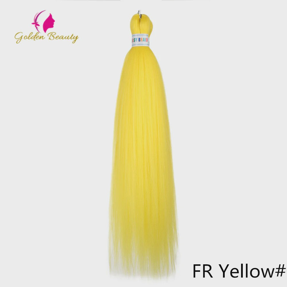 26 Inch Ombre Kleuren Vlechtsel Haar Synthetisch Pre-stretched Jumbo Braids Haar voor Cosplay & Pruiken