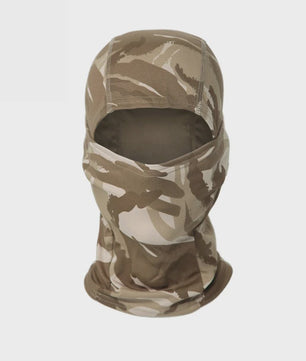 Camouflage Balaclava Volledig Gezicht Masker - Ademend, UV-beschermend voor Outdoor Sporten
