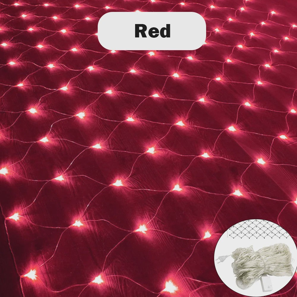 LED Net Verlichting 1.5x1.5M tot 8x10M - Sfeervolle Tuin & Feestdecoratie