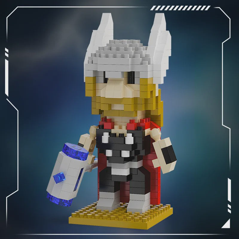 Marvel Superheld Bouwstenen Set: Deadpool, Spider-Man, Iron Man & meer - Leuk Cadeau voor Kinderen