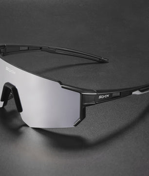 SCVCN Sportfietsbril voor Heren & Dames - UV400 Bescherming, Wielrennen, Mountainbiken & Outdoor