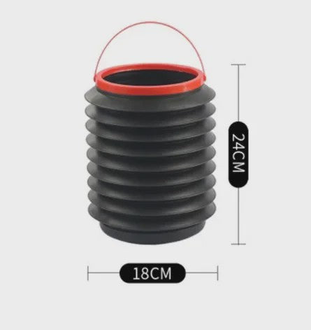 12L/20L Opvouwbare Emmer - Draagbare Wasbak voor Buiten, Auto & Reizen