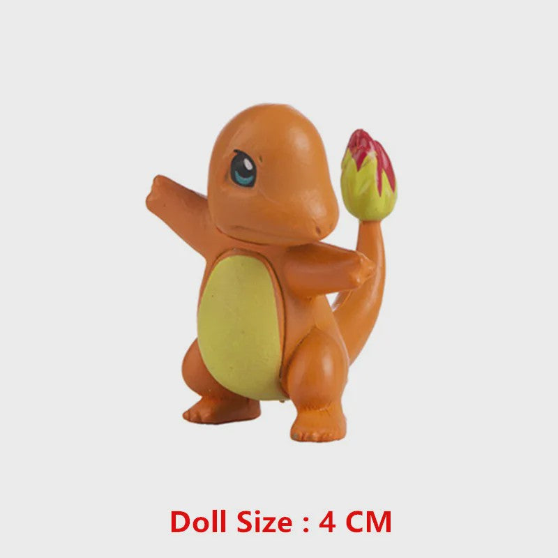 Pokemon Figuren Collectie: Pikachu, Eevee, Charmander, Mewtwo & Meer (4-13 cm)