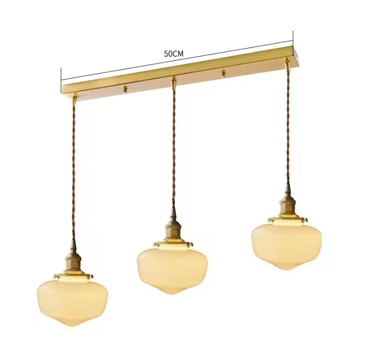 Japanse Glazen Hanglamp – Minimalistisch Nordic Design – LED E27 – Verstelbaar Snoer 200 cm – Sfeervolle Interieurverlichting