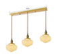 Japanse Glazen Hanglamp – Minimalistisch Nordic Design – LED E27 – Verstelbaar Snoer 200 cm – Sfeervolle Interieurverlichting