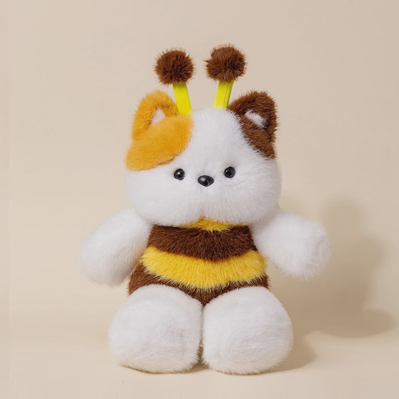 Knuffelkoe Pluche Zittend - Zacht en Warm Kindermaatje - Decoratie Cadeau