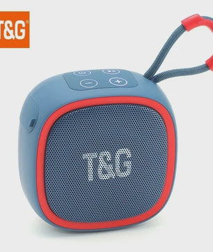 Draagbare Bluetooth Speaker met Subwoofer, FM Radio & AUX - Outdoor Muziek Box