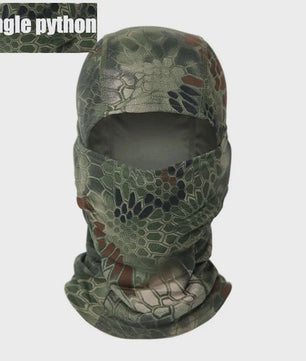Tactische Camouflage Balaclava - Volledig Gezicht Masker voor Fietsen & Jagen