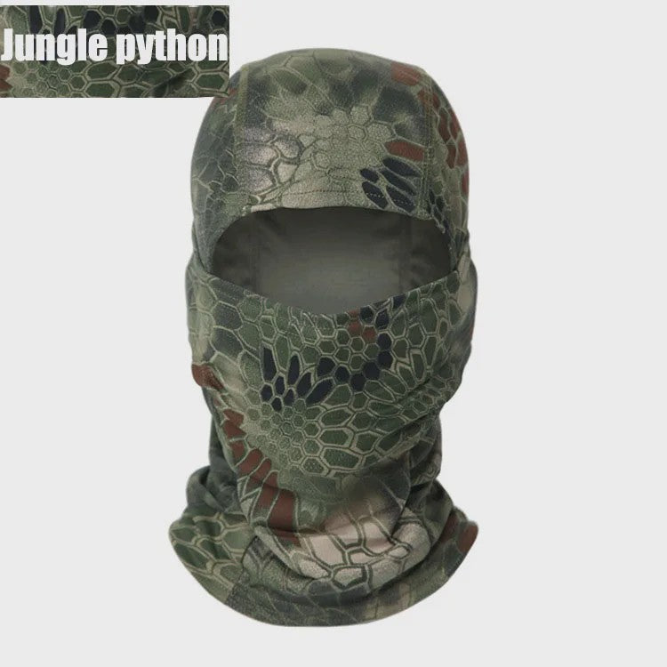 Tactische Camouflage Balaclava - Volledig Gezicht Masker voor Fietsen & Jagen