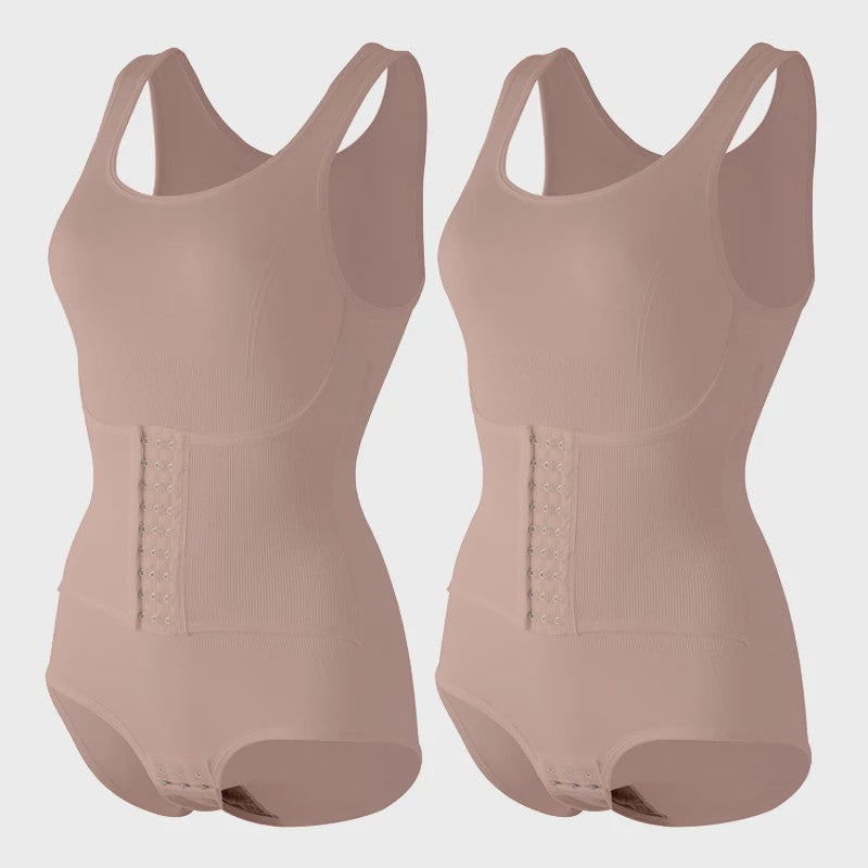 Body Shaper Bodysuit met Rits & Band voor Buikcontrole - Taille Trainer