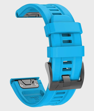 QuickFit Siliconen Horlogeband 22mm/26mm voor Garmin Fenix 7/7X, Epix Gen 2, Enduro 2 & Fenix 5/6 Series