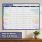 Jaarplanner 2027 - Grote Wandkalender met Planvakken en Stickers