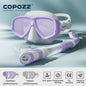 COPOZZ Professioneel Duikmasker & Snorkelset - Anti-condens, Gehard Glas