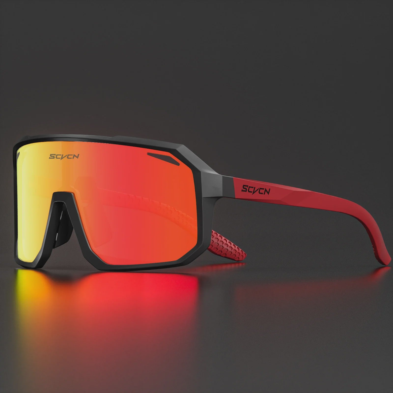 SCVCN Sport Zonnebril - UV400 Bescherming voor Fietsen & Outdoor Activiteiten