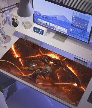 Grote Gaming Muismat XL - Lotrs Film Thema Deskmat voor PC & Bureau