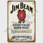 Retro Metalen Bierbord - Vintage Wanddecoratie voor Pub, Bar & Café