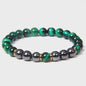 Handgemaakte Tijgeroog & Hematiet Kralen Armband - Energie & Meditatie Sieraden