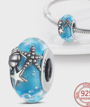 925 Sterling Zilver Oceaan Serie Bedel - DIY Armband Bedeltje voor Dames