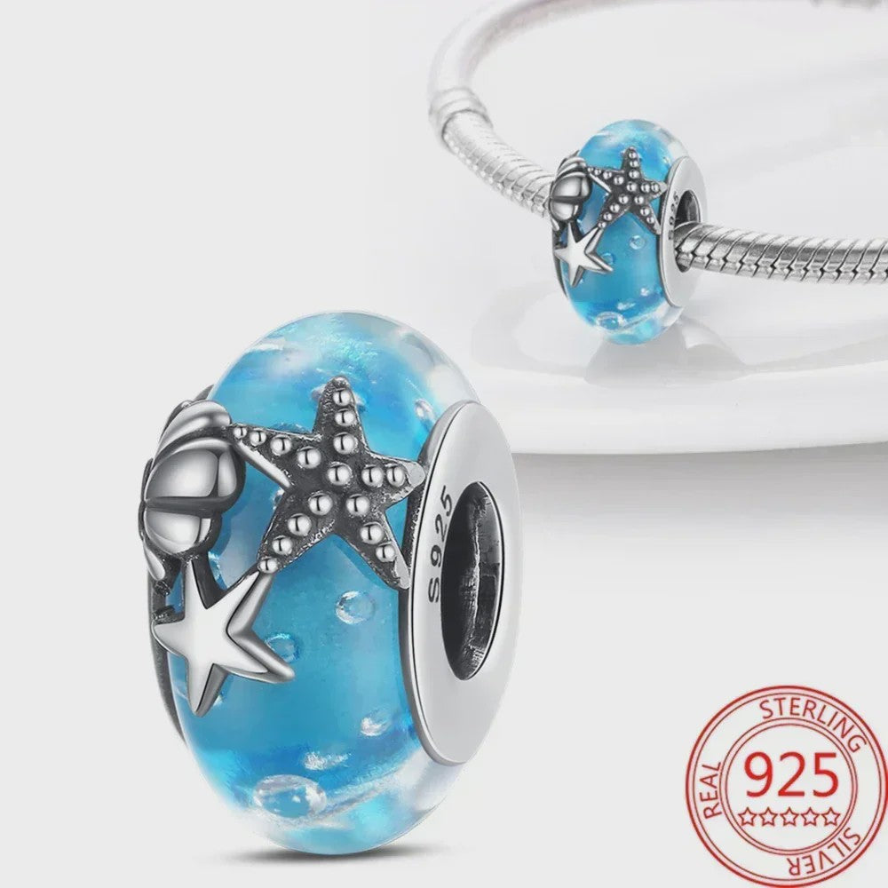 925 Sterling Zilver Oceaan Serie Bedel - DIY Armband Bedeltje voor Dames