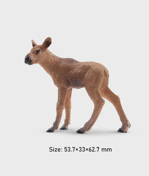 Toymany Camel Kalf Miniatuur Dier Model - Realistische Speelgoedfiguur voor Kinderen & Taartdecoratie