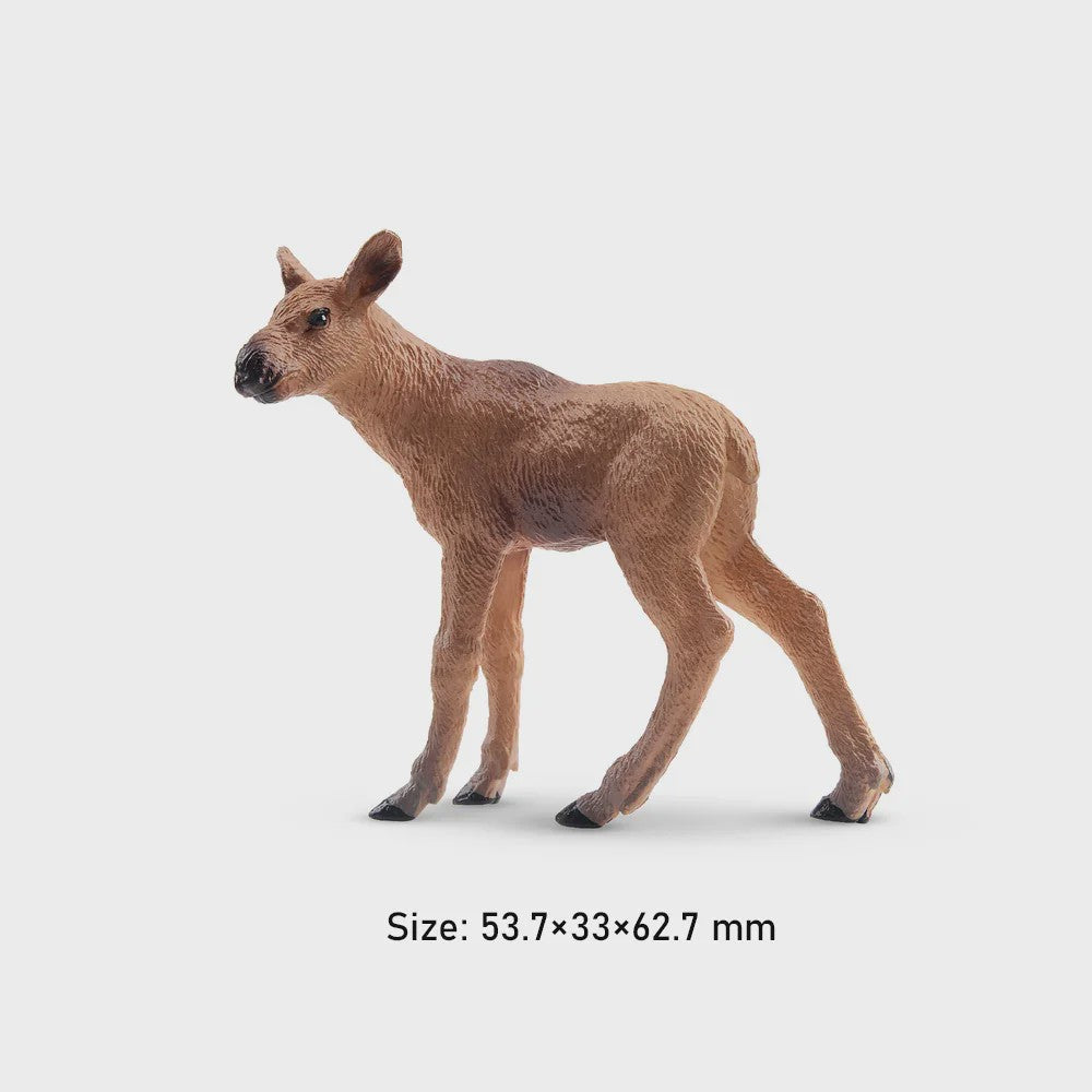 Toymany Camel Kalf Miniatuur Dier Model - Realistische Speelgoedfiguur voor Kinderen & Taartdecoratie