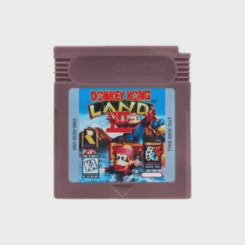 16-Bit Game Cartridge voor GBC/GBA: Wario Land, Donkey Kong & Yoshi Collectie