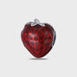Zilverkleurige Fruit Bedels: Aardbei & Kers - Perfect voor DIY Armbanden