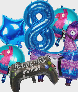 Feestdecoratie Fortnite & Llama Thema - Verjaardag, Babyborrel & Kinderfeest