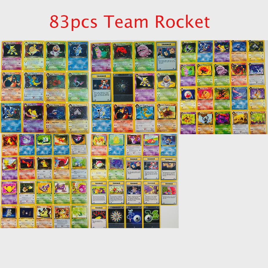 Verzamelkaarten: Base, Jungle, Fossil, Neo, Gym - Complete Collectie