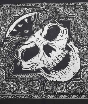 Skull Bandana Katoen - Hip Hop Stijl Hoofddoek & Accessoire