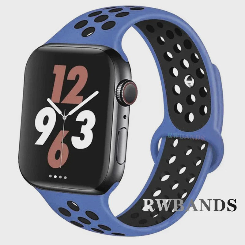 Ademende Sportband voor Apple Watch (38-49mm) - Comfortabele Vervangingsband