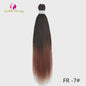 26 Inch Ombre Kleuren Vlechtsel Haar Synthetisch Pre-stretched Jumbo Braids Haar voor Cosplay & Pruiken