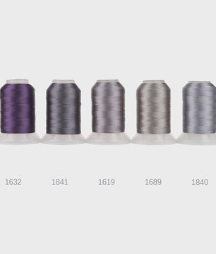 80 Kleuren Premium Polyester Borduurzijde Set - 500M Spoelen voor Huisborduurmachines