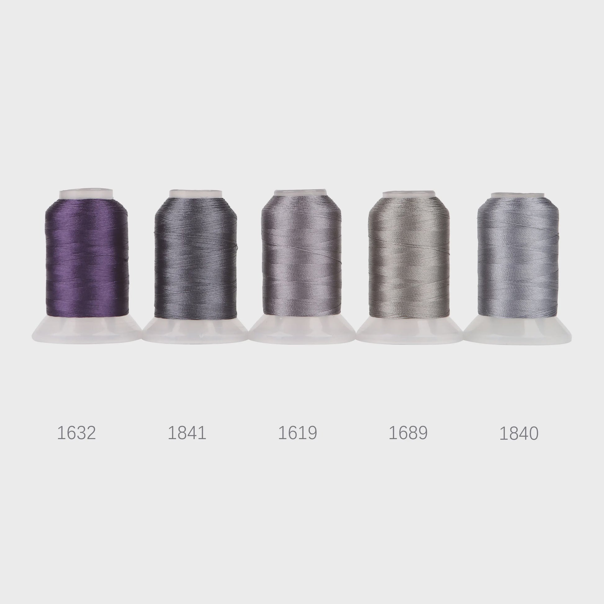 80 Kleuren Premium Polyester Borduurzijde Set - 500M Spoelen voor Huisborduurmachines