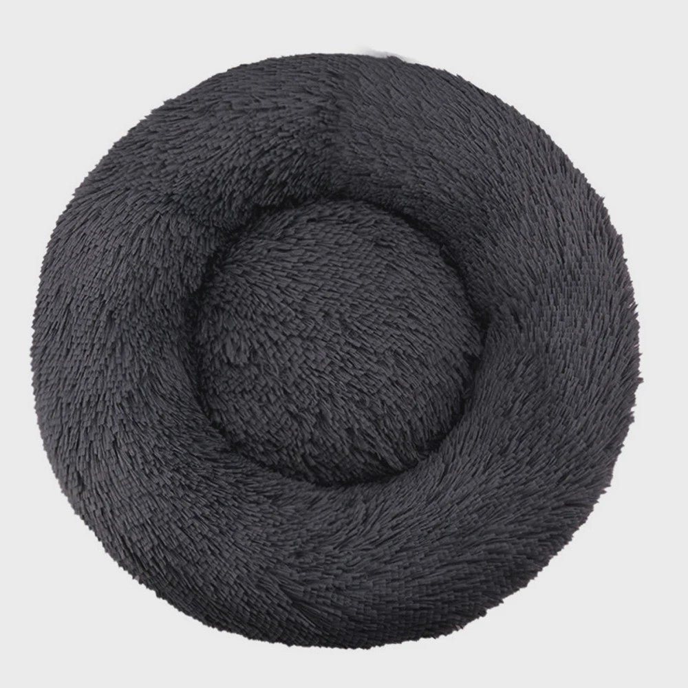Luxe Ronde Hondenkussen - Extra Zacht & Warm Pluche Hondensofa voor Middelgrote Honden en Katten