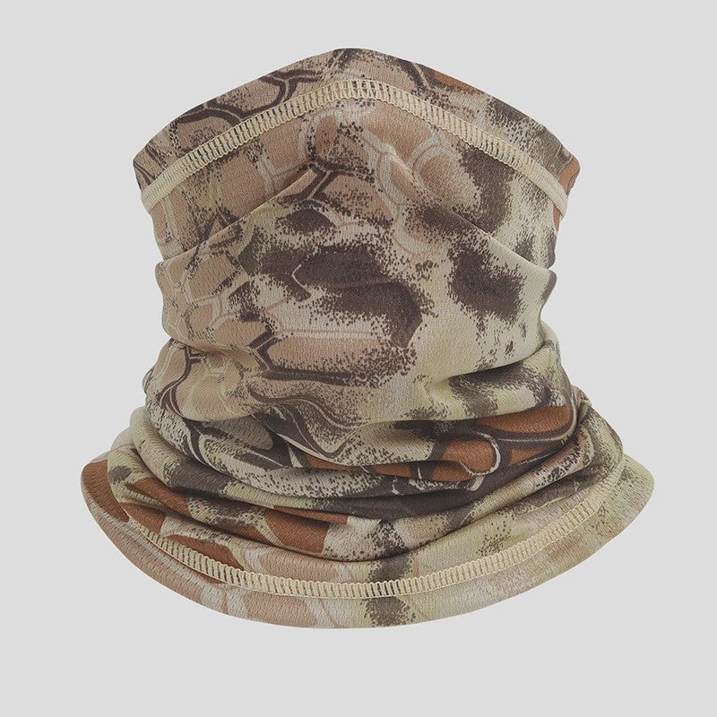 Veelzijdige Camouflage Nekwarmer & Buff - Ademend & UV Beschermend voor Outdoor Sport