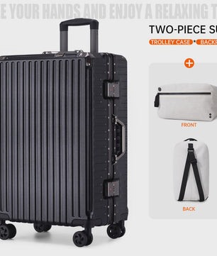 Ruime Koffer Trolley - Stevig & Duurzaam - Handbagage Geschikt - Unisex