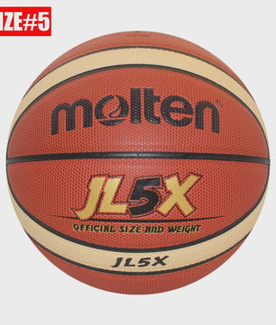 Molten BG3100 Basketbal: Officiële Maat 7, 6, 5 | PU Leer | Indoor & Outdoor Gebruik
